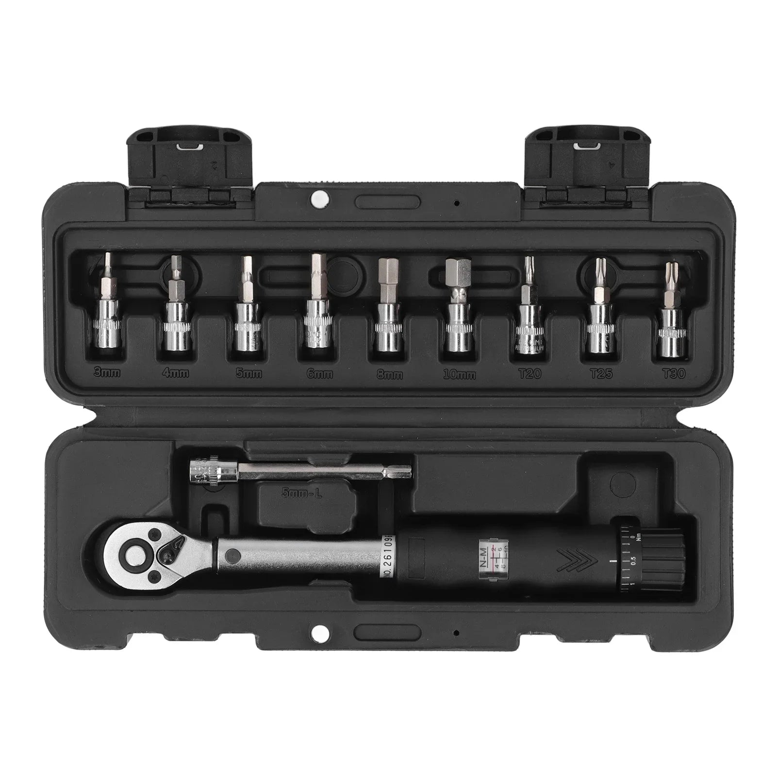 1/4 Drive 2-Way Rotation Adjustable Torque Wrench Set