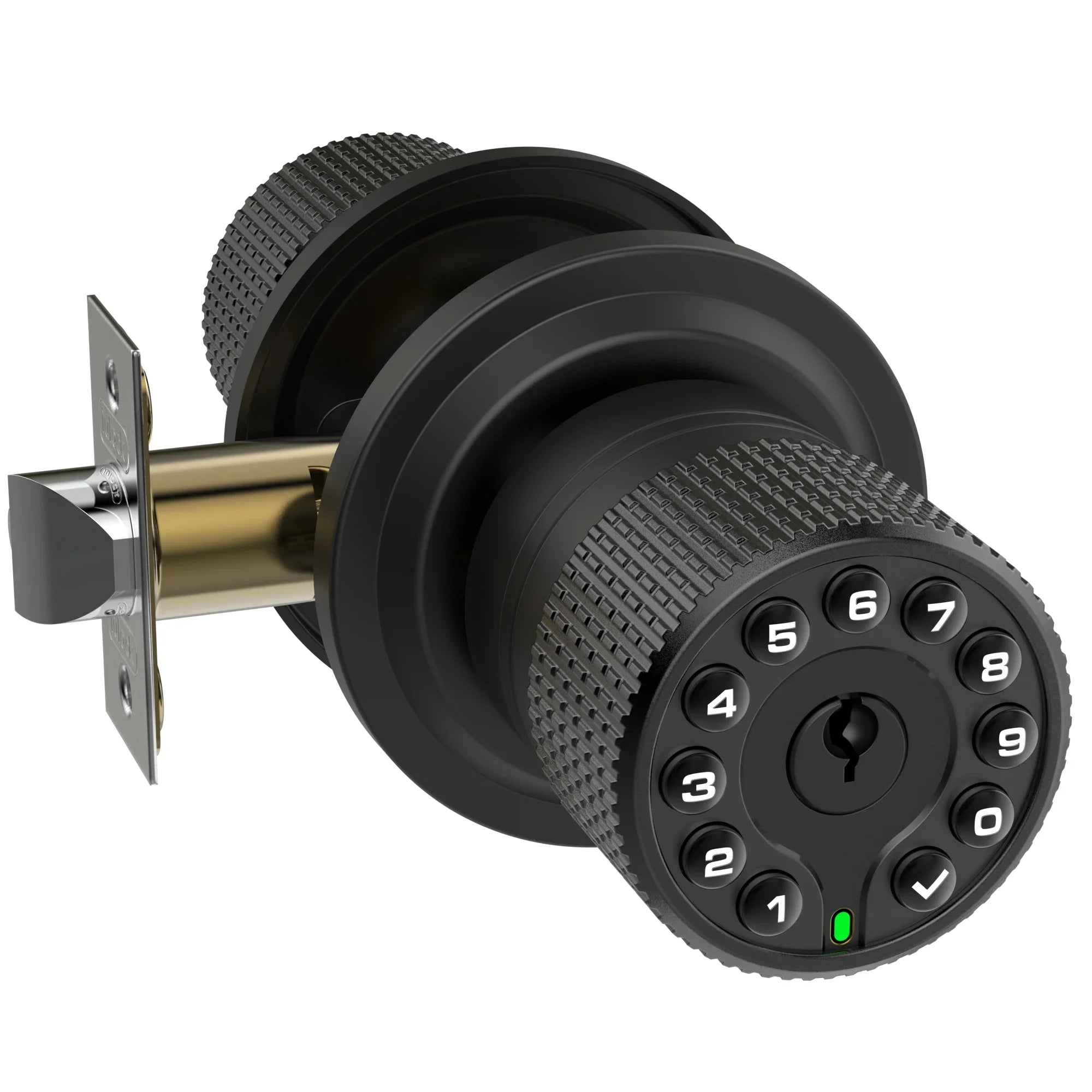 IULOCK IU-30 Code Door Knob,Code Lock with Key