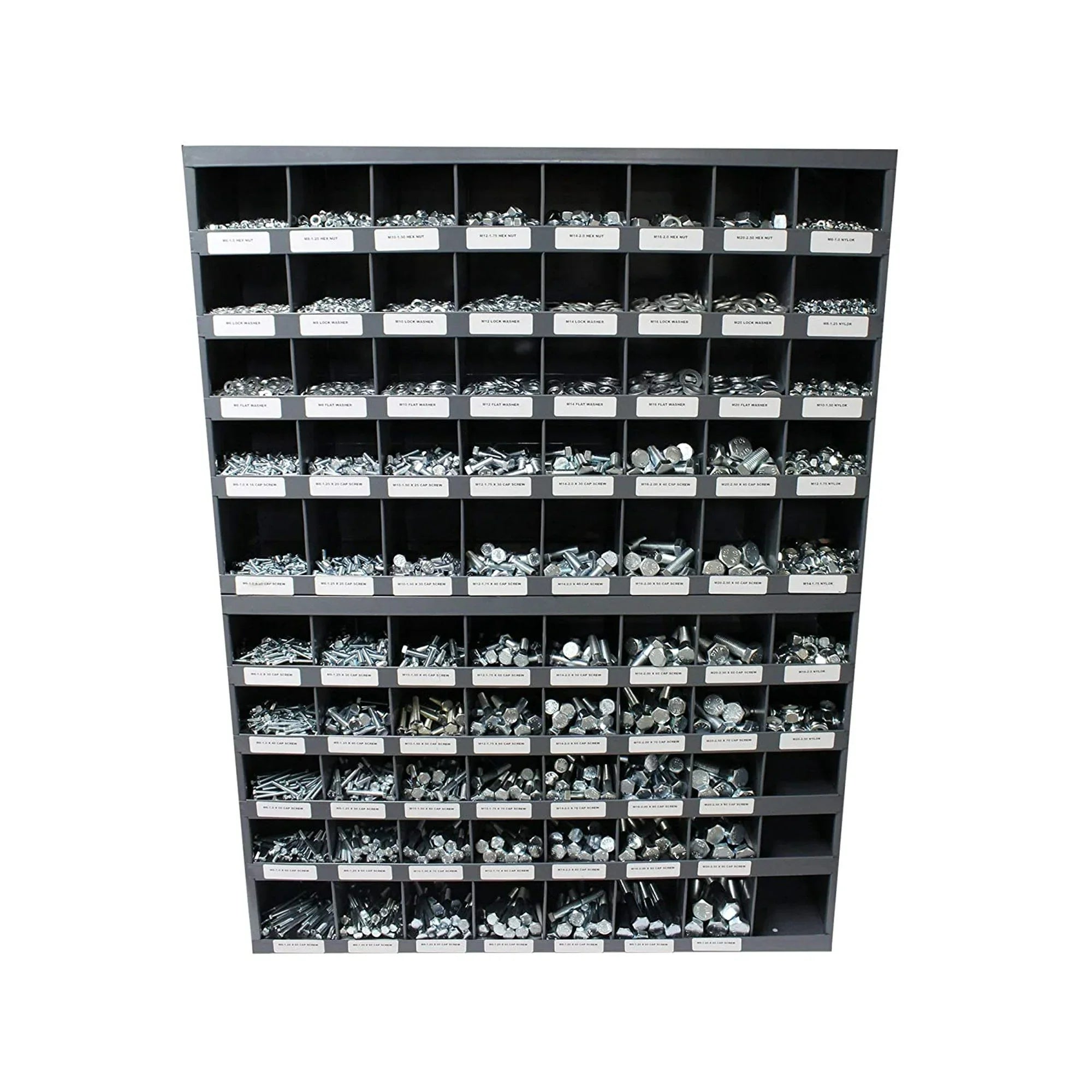 MNM Bolt Kits 5,435 pc Metric Class 8.8 Coarse Thread Nut Bolt